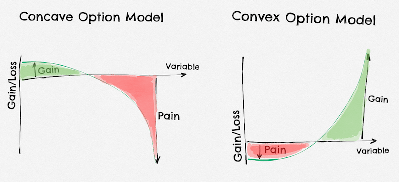 concave and convex options model