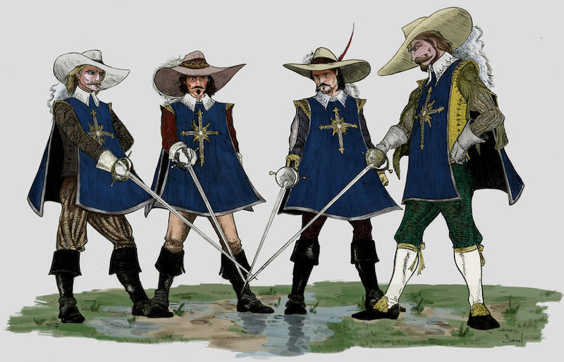 four musketeers